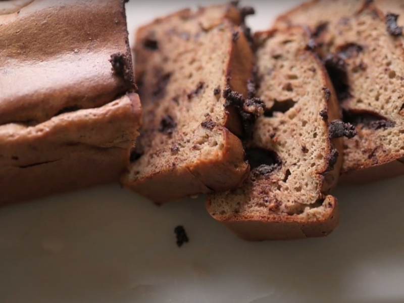 Nem og sund dessert: Bananbrød